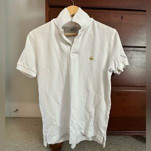 Men’s Brooks Brothers White Slim-fit Polo Shirt